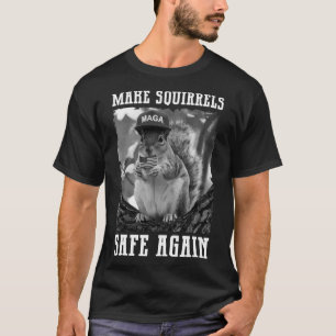 Make The Squirrels Safe Again Trump 2024 Save The T-Shirt