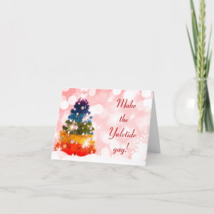 Make the Yuletide gay! Holiday Card