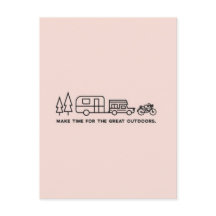 Make Time for the Great Outdoors Postcard