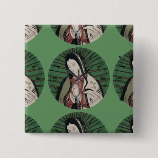 Make Time To Pray 15 Cm Square Badge