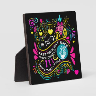 Make Time to Smell the COFFEE Plaque