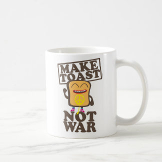 Make toast not war coffee mug