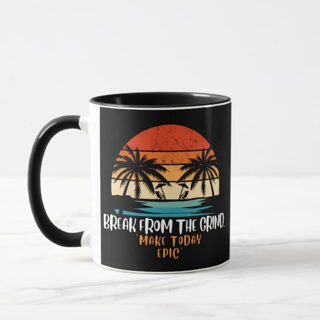 Make Today Epic Palms Coffee Mug (Left)