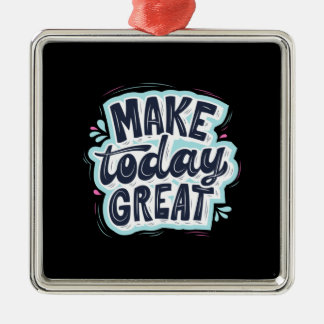 Make Today Great Metal Tree Decoration