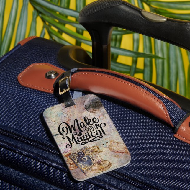 Make Today Magical  Luggage Tag (Front Insitu 1)