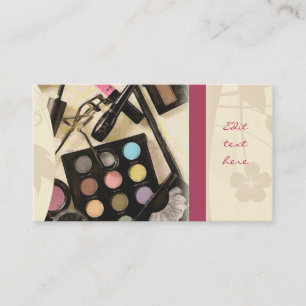 Make up Artist Business Card