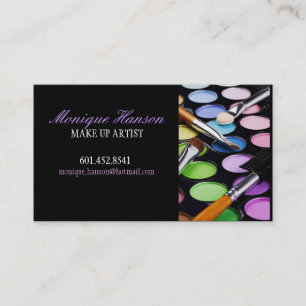 Make-Up Artist Business Card