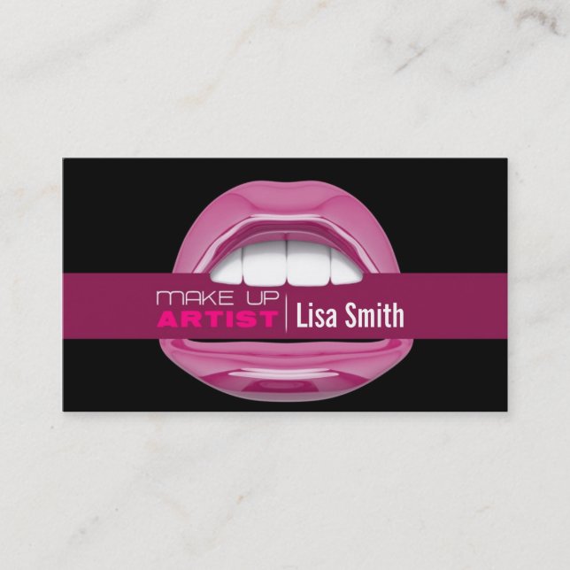 Make up Artist Business Card (Front)