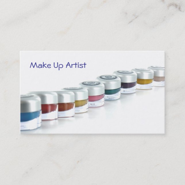 Make Up Artist Business Card (Front)