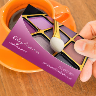 Make-up Artist Business Card