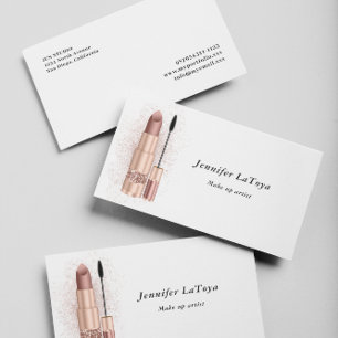 Make up Artist Business Card