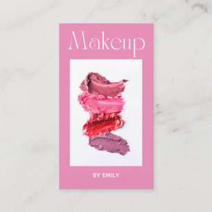 Make up Artist Business Card