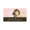 Make up Artist Business Card Pink Woman