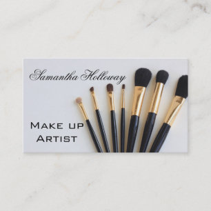 Make up Artist Business Cards