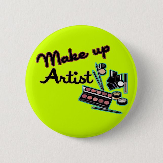 Make up Artist Button (Front)