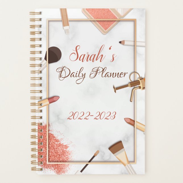Make-up Artist Daily  Planner (Front)