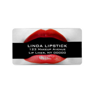 Make-Up Artist Mailing Address Labels