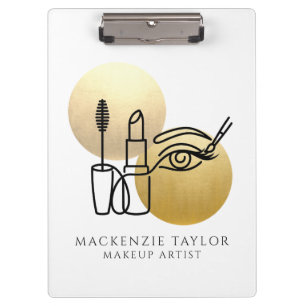 Make Up Artist Personalised Business Clipboard