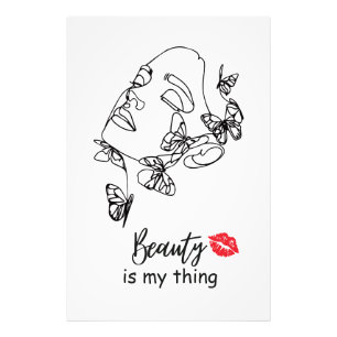 Make up Artist Wall Art, Beautician Beauty Salon Photo Print