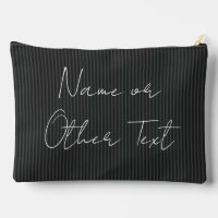 Make-Up Bag Black Lines HAMbyWG