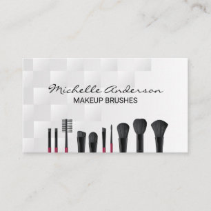 Make Up Brushes Business Card