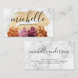 Make up Foundation Powder   Kiss Stain Business Card