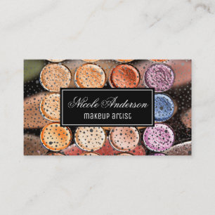 Make Up Kit Cosmetics Business Card