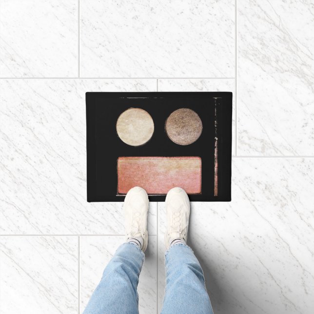 Make-Up Palette-Face by Shirley Taylor Doormat (Indoor)
