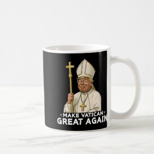 Make Vatican Great Again Church Pope Trump Coffee Mug