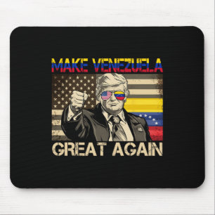 Make Venezuela Great Again Trump Patriotic Politic Mouse Mat