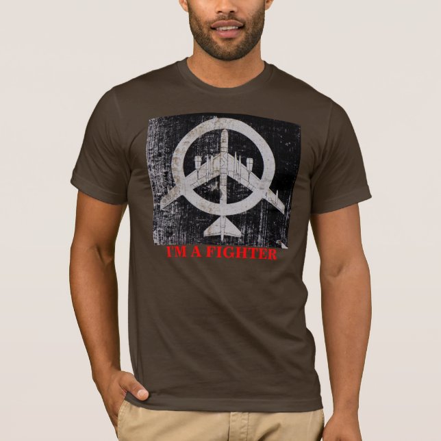 make war not peace T-Shirt (Front)