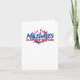 Make Waves Basketball Card