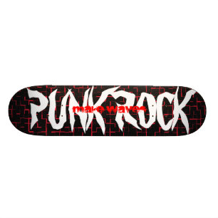 Make Waves Punk Rock Skateboard