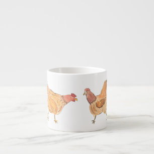 Make Way for Chickens Espresso Cup