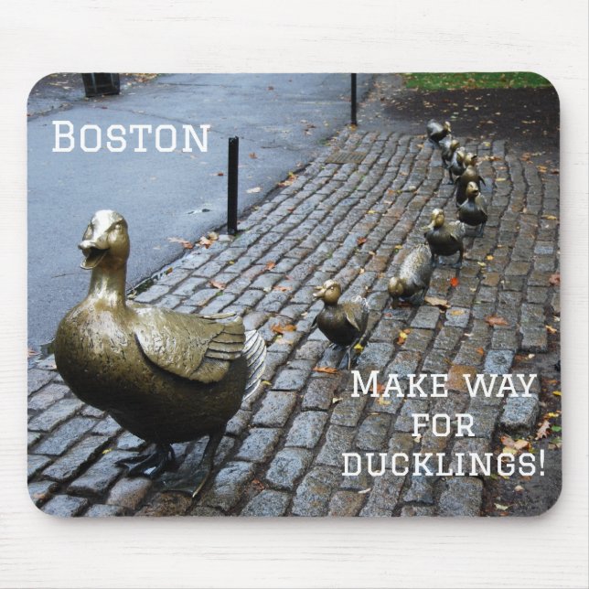 Make Way For Ducklings Mouse Mat (Front)