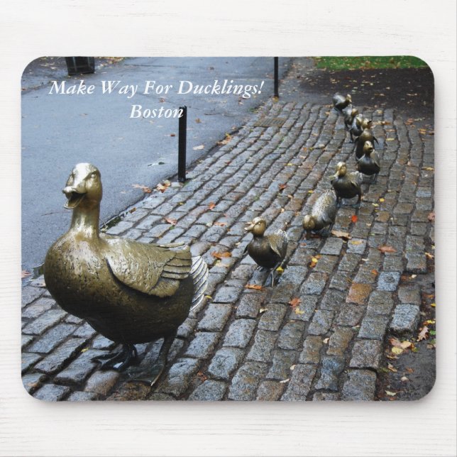 Make Way For Ducklings! Mouse Mat (Front)