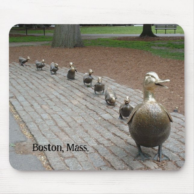 Make Way for Ducklings Mousepad (Front)