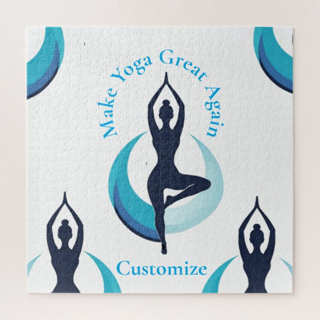 Make Yoga Great Again Thunder_Cove Jigsaw Puzzle (Vertical)