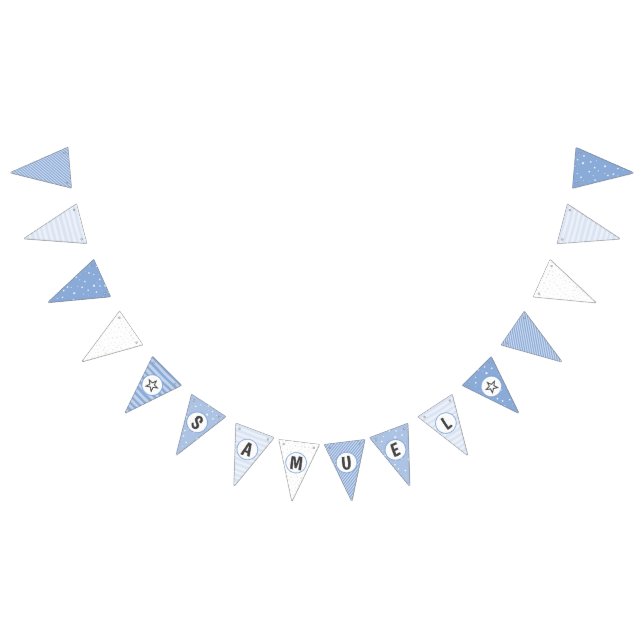Make Your Baby Name Nursery Decorations Bunting (All)