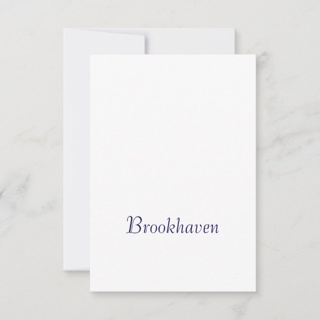 Make Your Brand 3.5" x 5" Squared Invitation (Front)