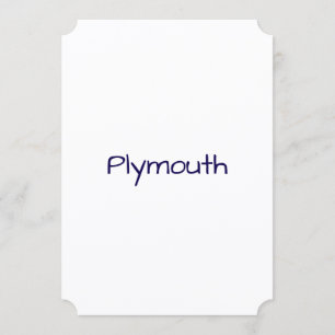 Make Your Brand 5" x 7" Ticket Flat Menu