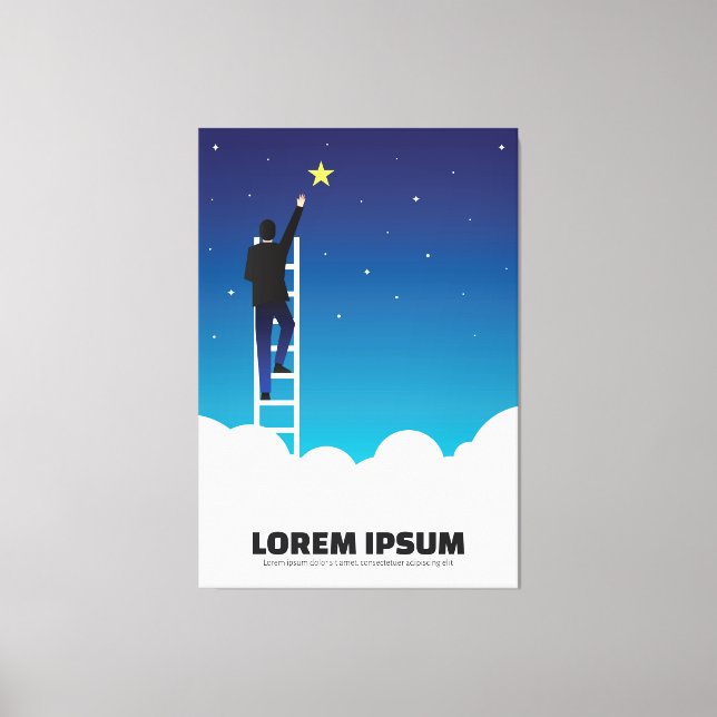 Make Your Dreams Come True Canvas Print (Front)