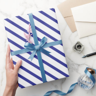 Make Your Gift Stand Out in Royal Blue Wrapping Paper