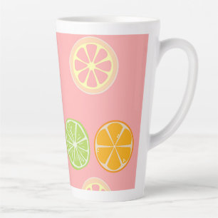Make your kitchen happy citrusfruits pattern mugs