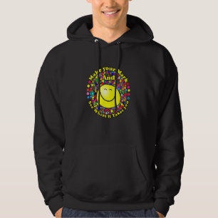 Make Your Mark And See Where It Takes You Dot Day Hoodie