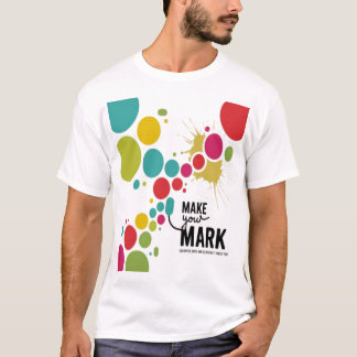 make your Mark - colourful Dots T-Shirt