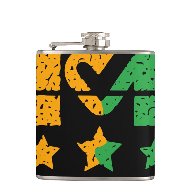Make Your Mark Hip Flask (Front)