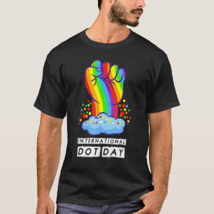 Make Your Mark See Where It Takes, Rainbow Dot Day T-Shirt
