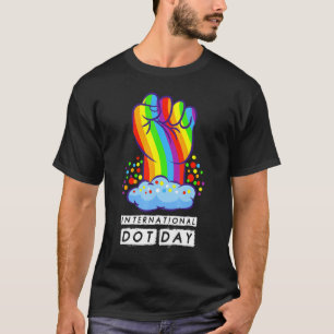 Make Your Mark See Where It Takes, Rainbow Dot Day T-Shirt