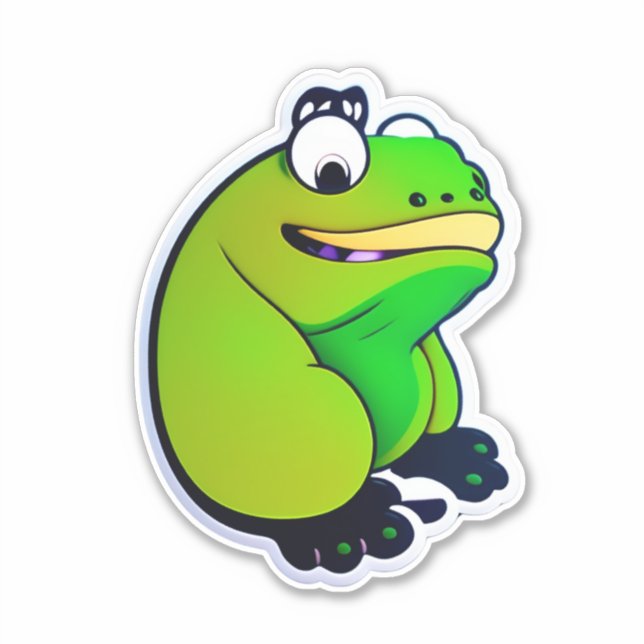 Make Your Mark with Froggy Sticker Art (Front)
